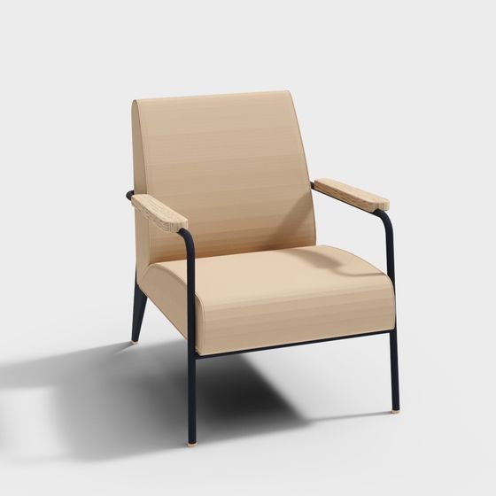Contemporary Urban Leisure Chair 3D model