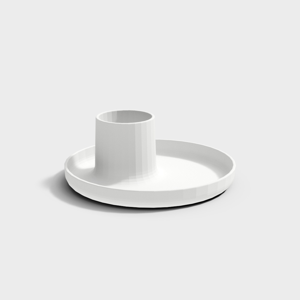 Minimalist Candle Holder 3D model