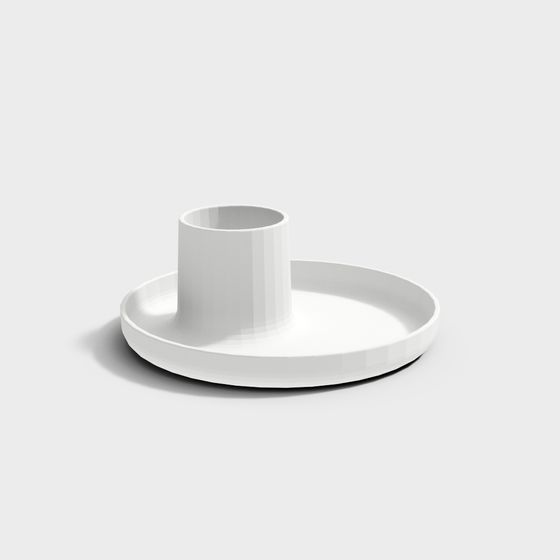 Minimalist Candle Holder 3D model