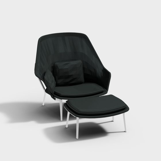 Urban Leisure Chair 3D Model