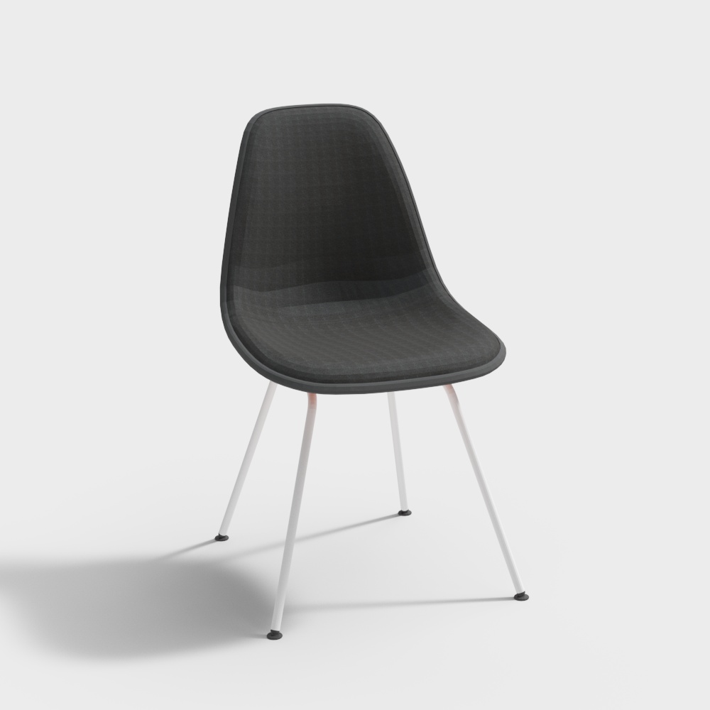 Chaise latérale en plastique Vitra Eames_DSXD