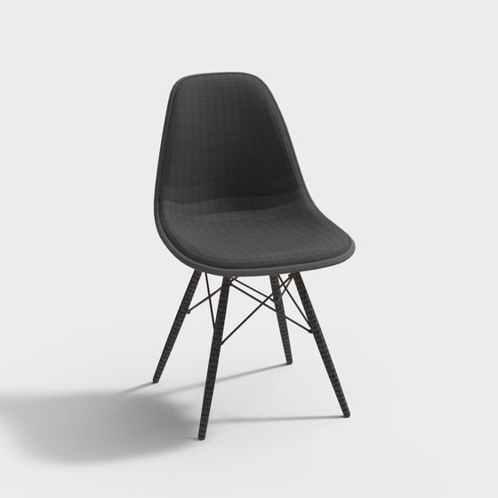 Urban Elegance Chair 3D model for Modern Spaces