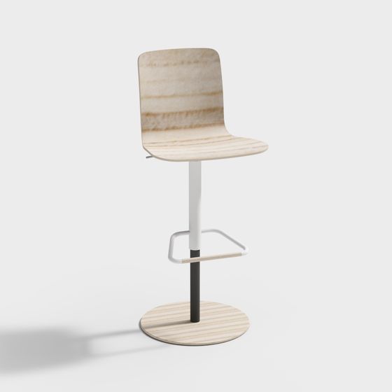 Барный стул Vitra HAL_Ply
