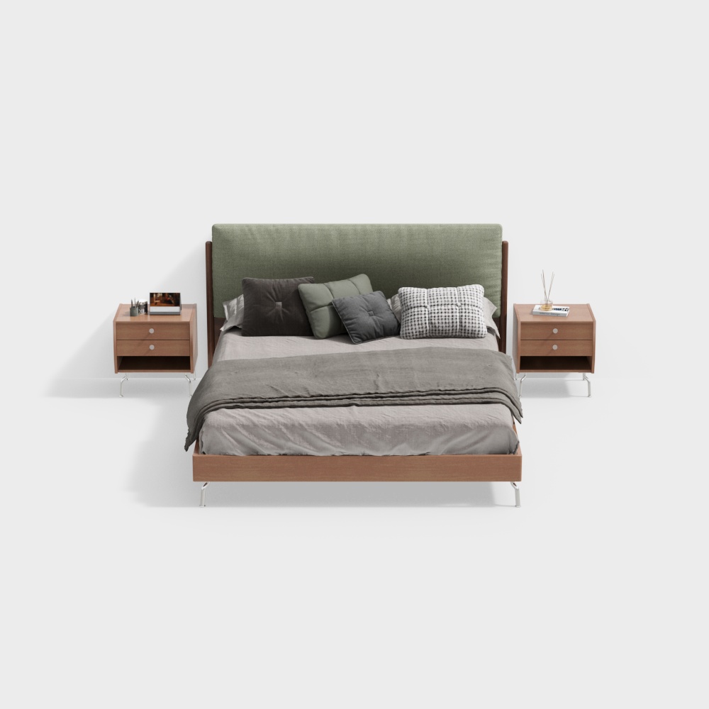 Nordic double bed combination