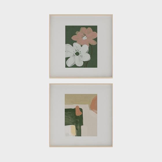 Garden Dreams 3D model for Artistic Spaces