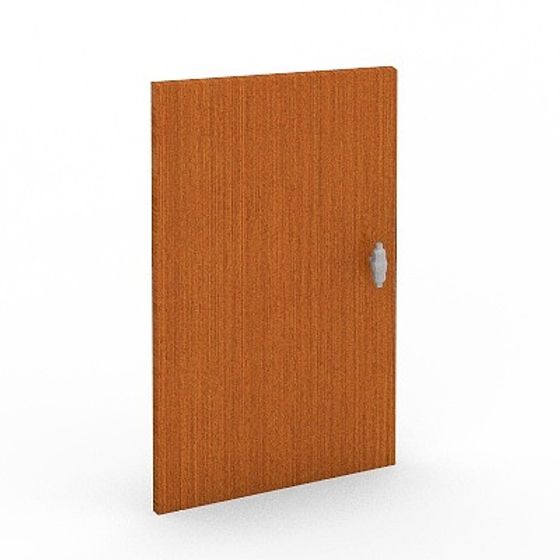 Stylish Wooden Door 3D model for Interior Design