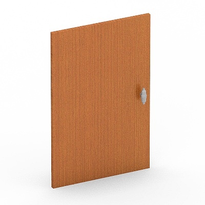 Stylish Wooden Door 3D model for Creative Projects