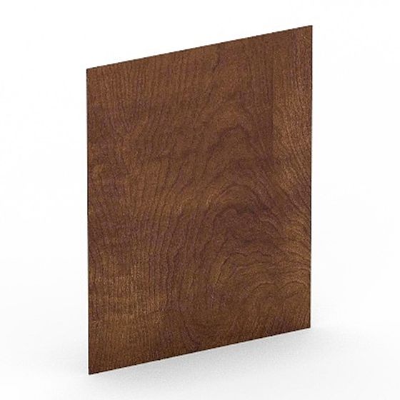 Realistic Wood Panel 3D model for Design Projects