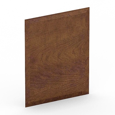 Shape door core (cross grain)