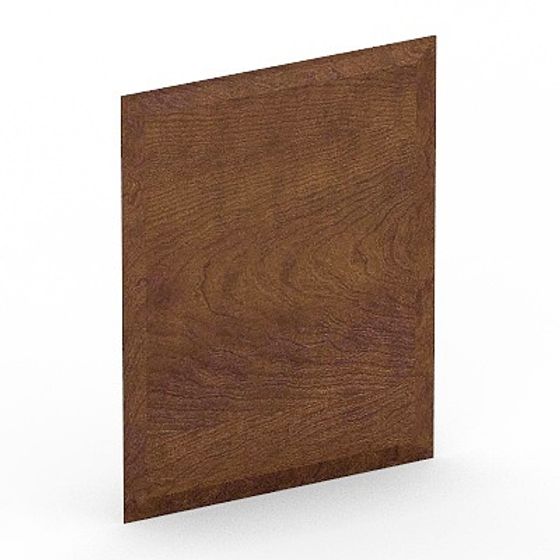 Realistic Wood Texture Panel 3D model