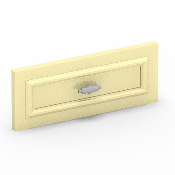 Elegant Low-Poly Drawer 3D Model