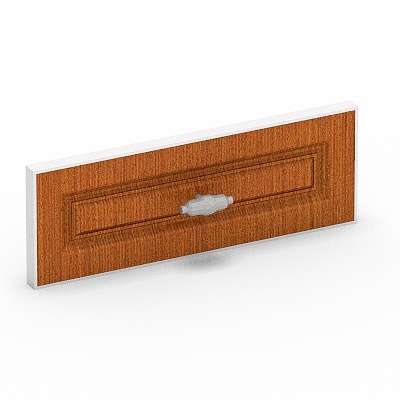 Vintage Drawer 3D model with Low Poly and High Detail