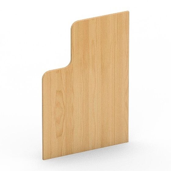 Wooden Shelf 3D model