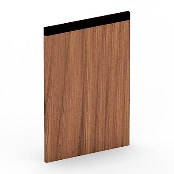 Realistic Wood Grain Door Panel 3D model