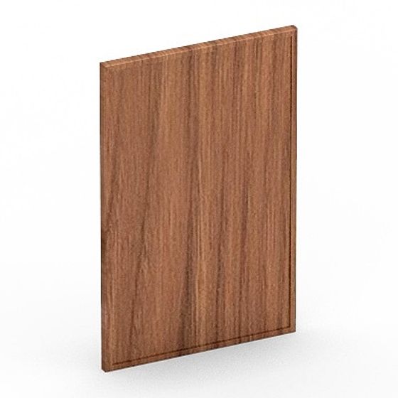 Realistic Wood Grain Panel 3D model