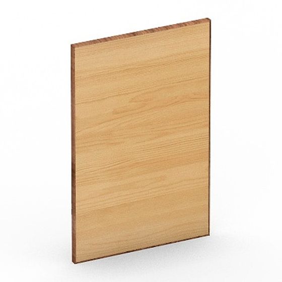 Realistic Wooden Plank 3D model