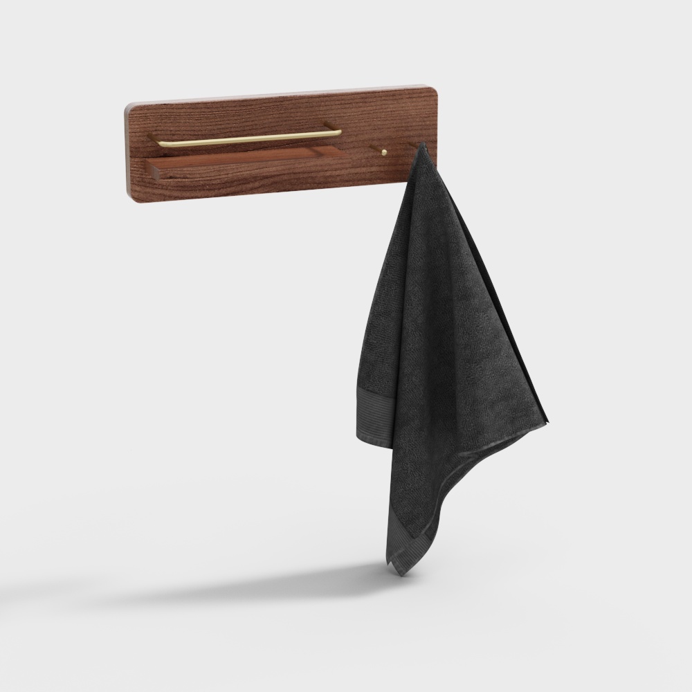 Nordic towel rack