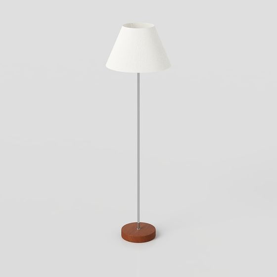 Elegant Modern Floor Lamp 3D model
