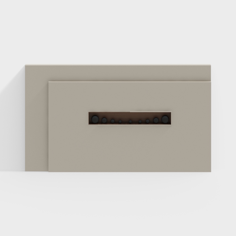 Modern living room background wall