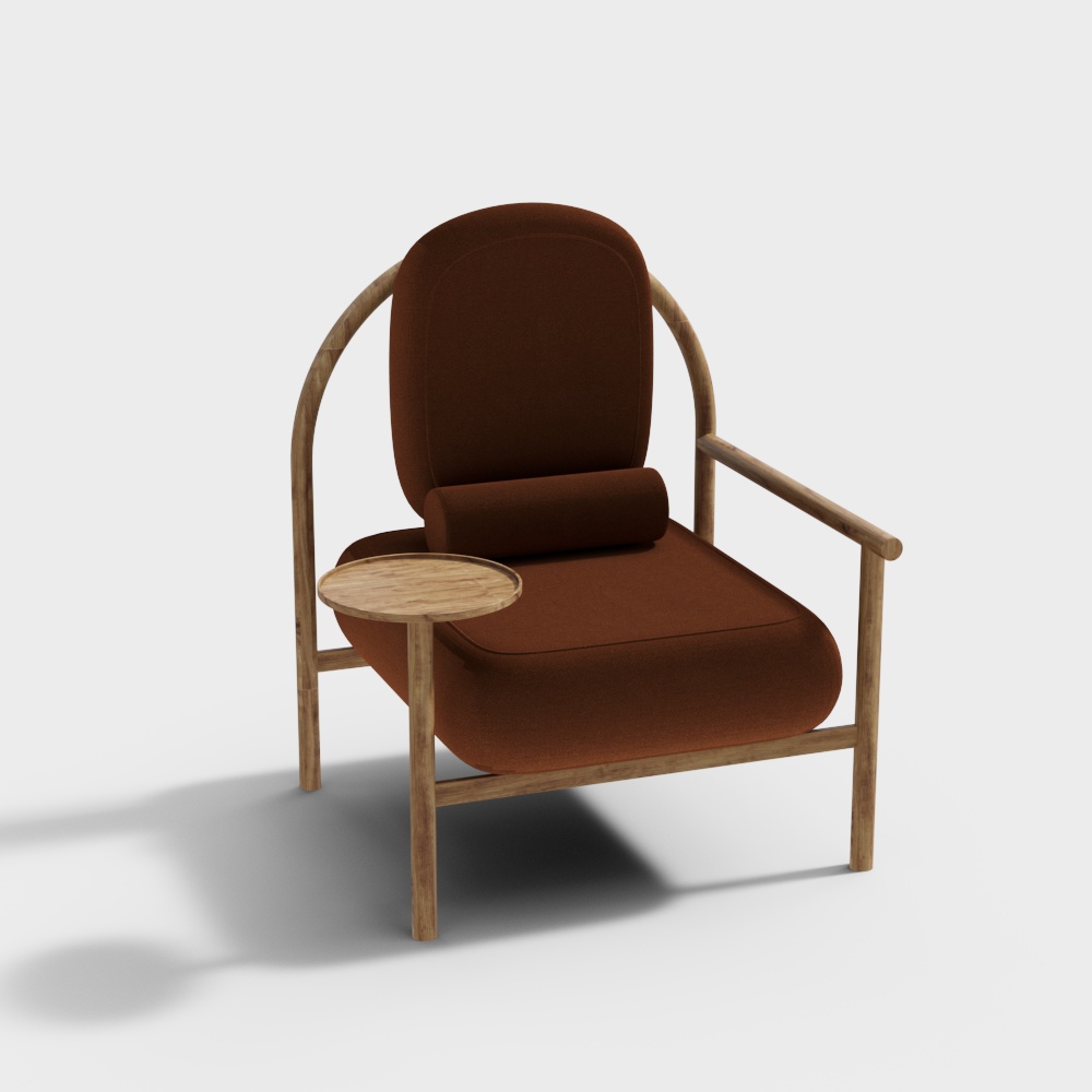 Modern living room cloth lounge chair