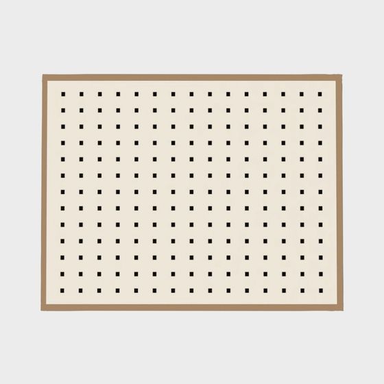 Unique Grid Panel Low-Poly 3D Model