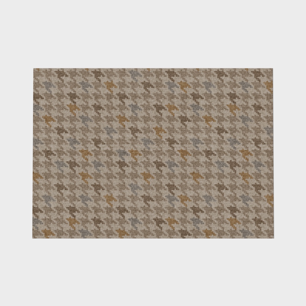 French vintage home living room rug