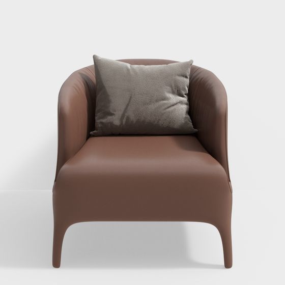 Cozy Lounge Chair 3D model