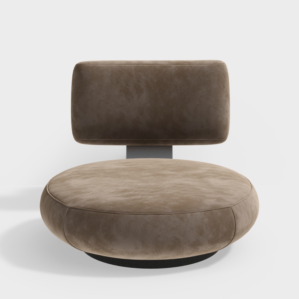 Modern living room single sofa