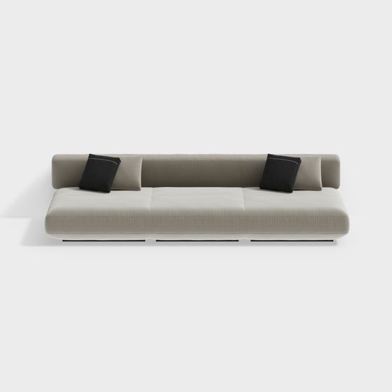 Urban Comfort Sofa 3D model