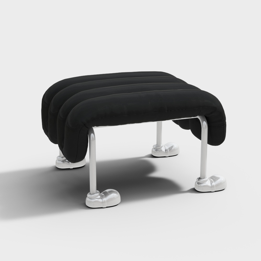 เก้าอี้หนังทำมือแบบลูกสุนัข