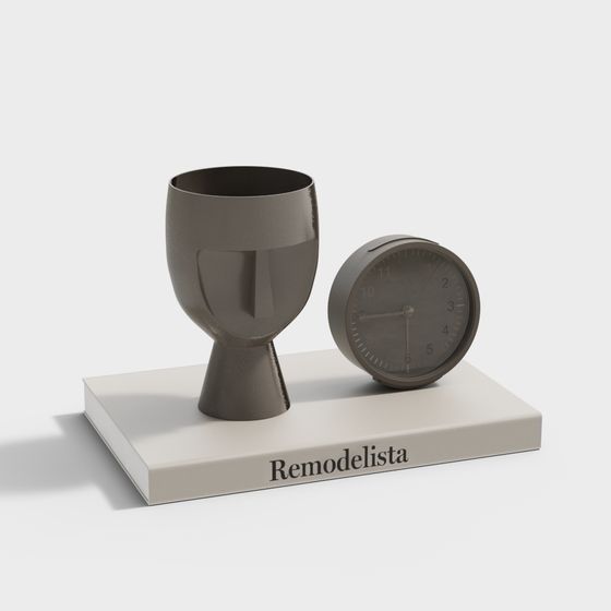 Minimalist Desk Set 3D model