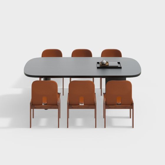 Urban Living Room 3D Model