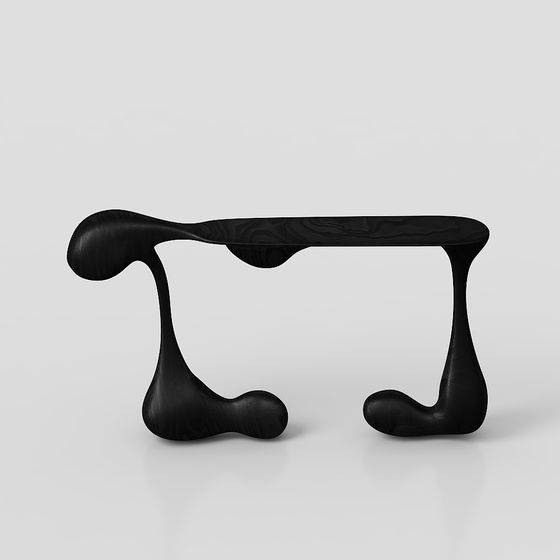 Sleek Streamlined Table 3D model