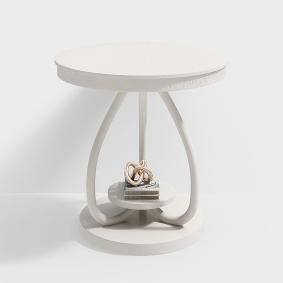 Elegant Round Table 3D Model for Modern Interiors