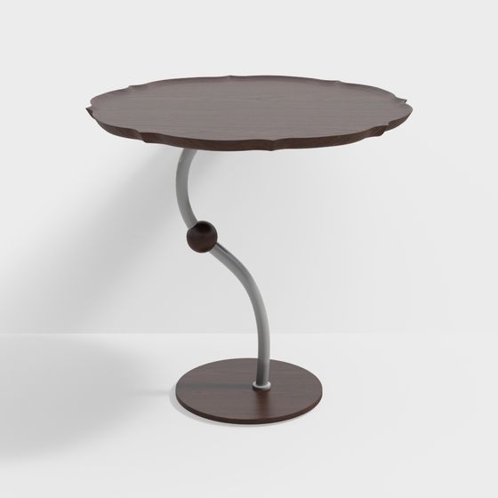 Wavy Side Table 3D model
