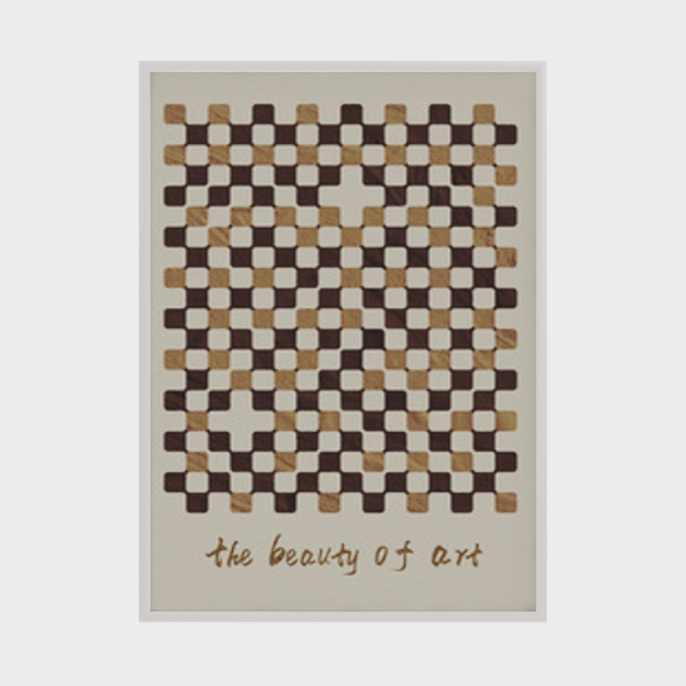 Moderne Creme-Stil Dekoration Wandbild