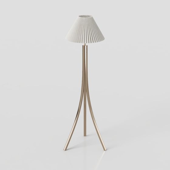 Elegant Modern Floor Lamp 3D model