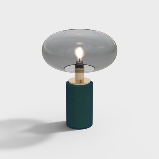 Elegant Low-Poly Pendant Light 3D Model