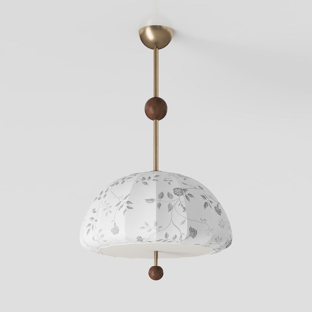 Elegant 3D Pendant Light Model for Modern Interiors