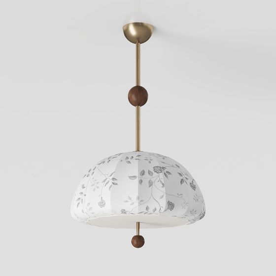 Elegant 3D Pendant Light Model for Modern Interiors