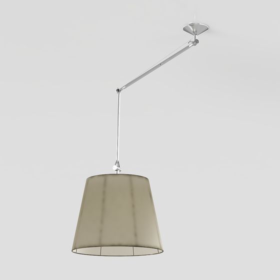 Elegant Minimalist Chandelier 3D model