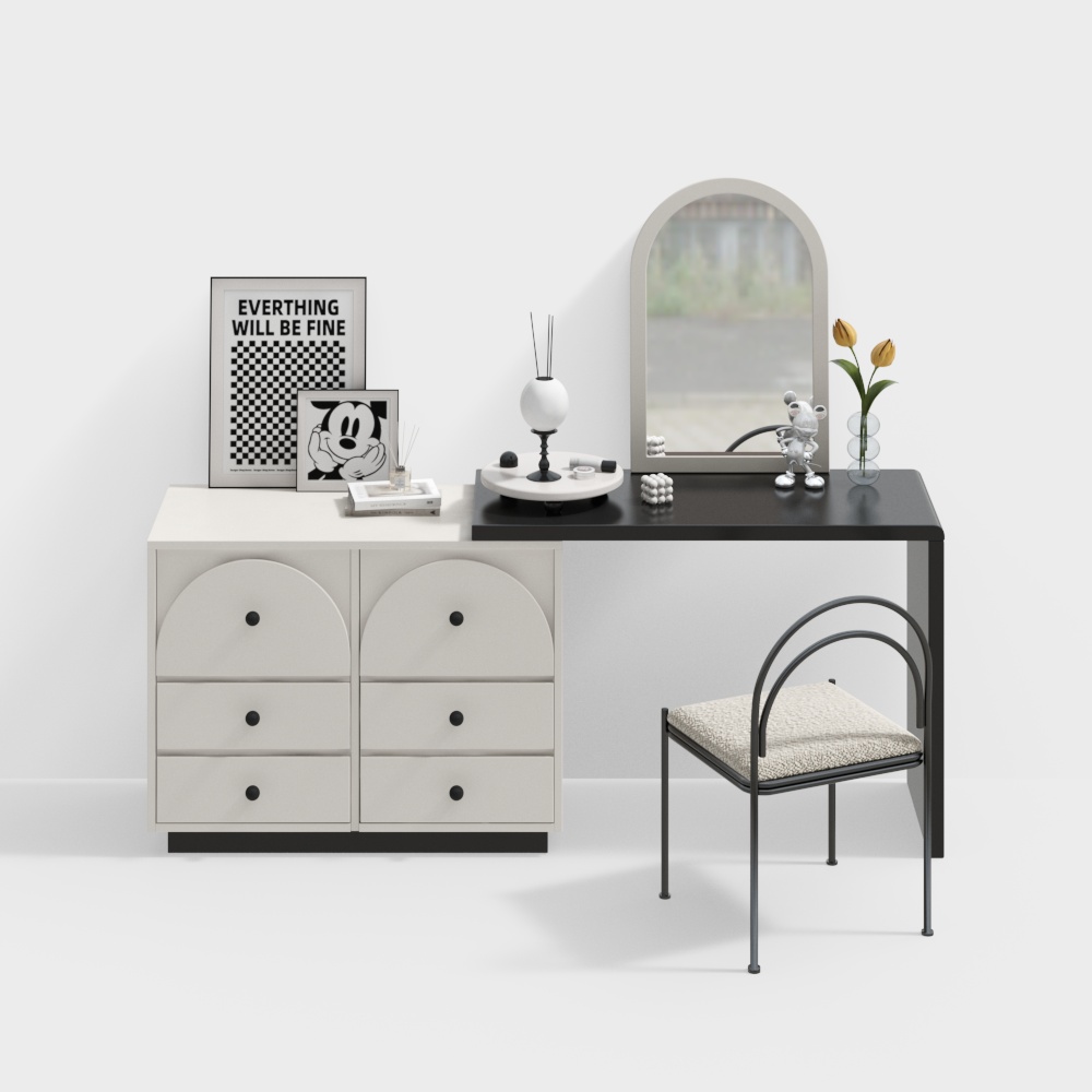 Kết Hợp Quầy Và Ghế Đôn Hiện Đại