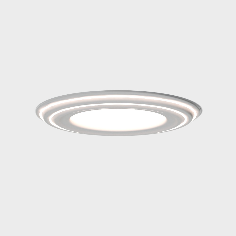 Stylish Modern Ceiling Light 3D model