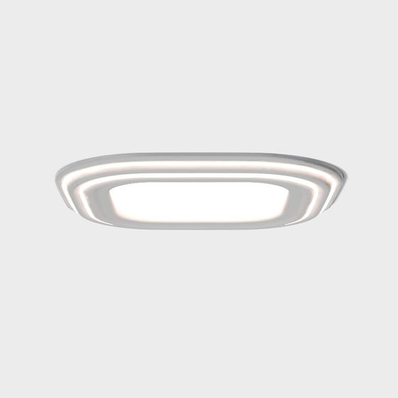 Modern geometric square ceiling lights