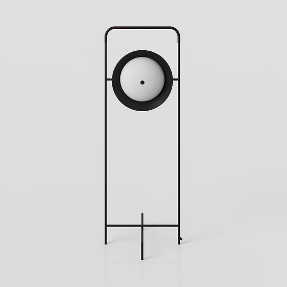 Minimalist Floor Lamp 3D model for Modern Design