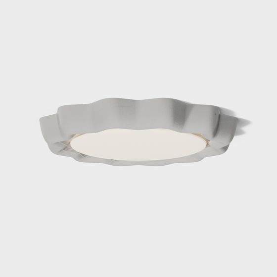 Wavy Ceiling Light 3D model