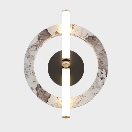 Circle of Light Wall Light 3D model