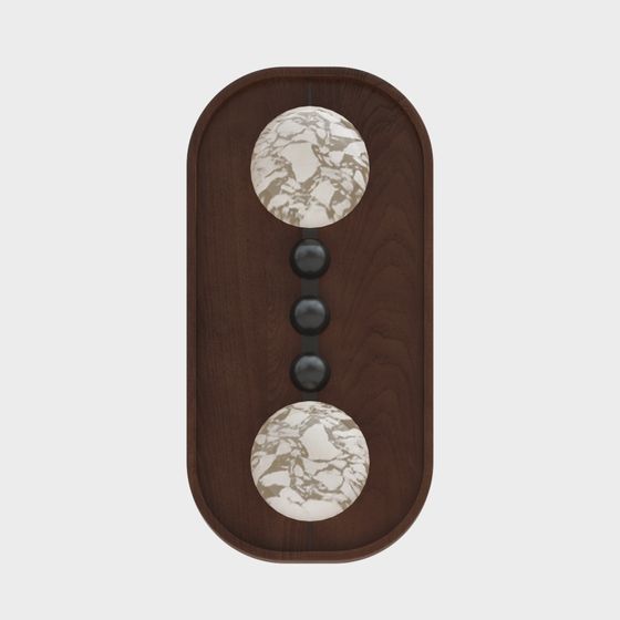 Modern Medieval Style Wall Sconces in Brown