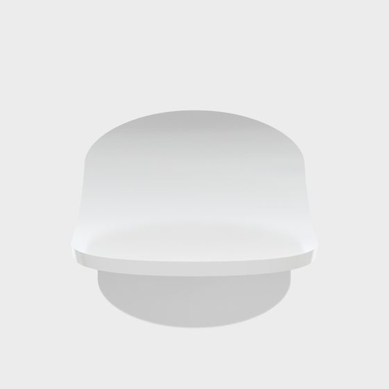 Suspended Round Platform 3D model