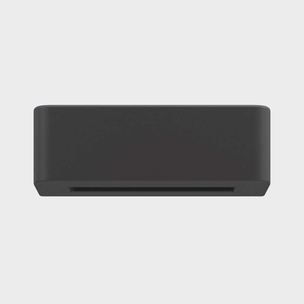 Modern black wall light